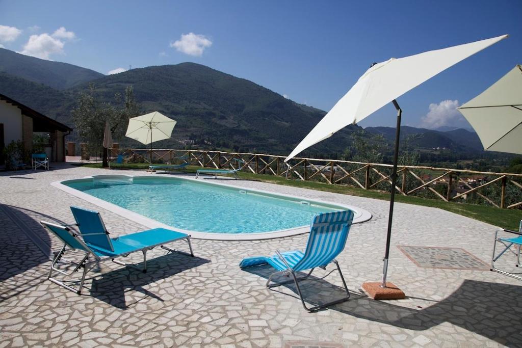 Pucci Country House Ферентилло Экстерьер фото